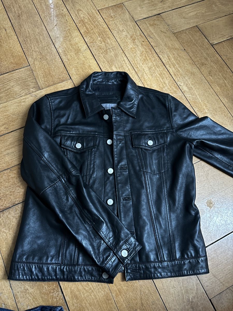 Calvin Klein Giacche: Calvin Klein Lederjacke Gr. L – Nuovo (secondo la descrizione) da Luzern venduto da w.welihodska 1