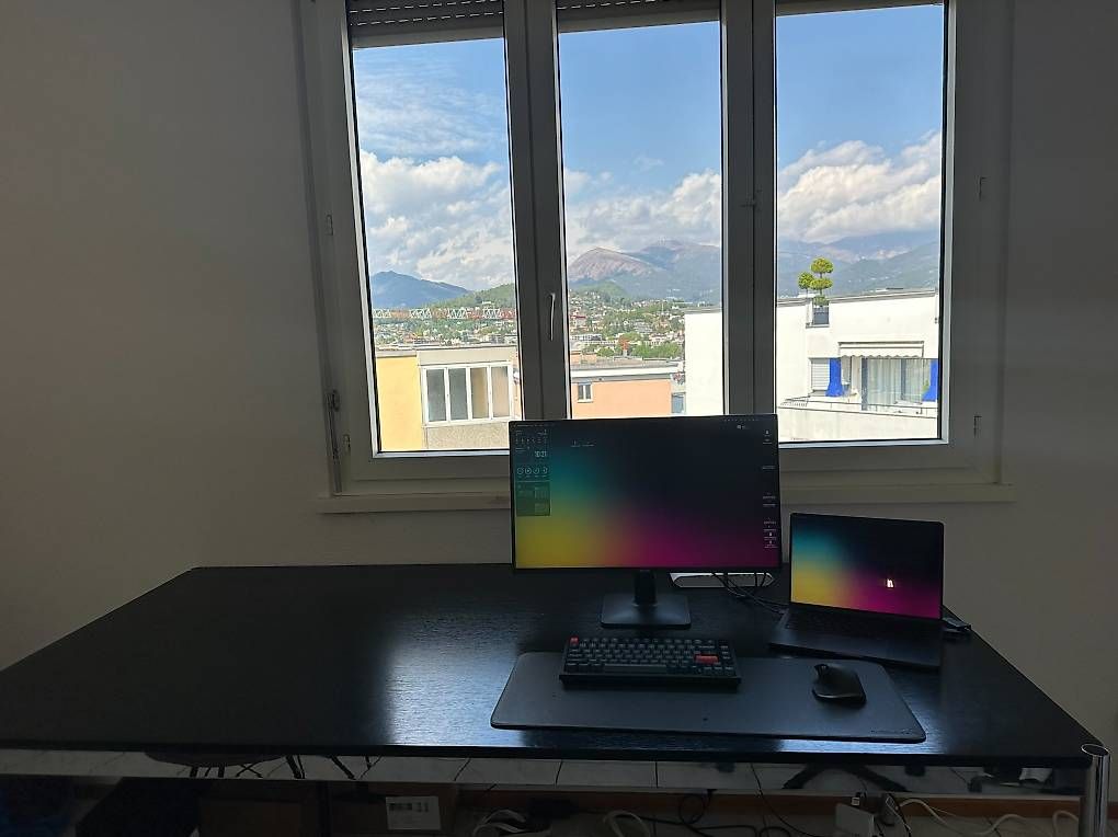 Schreibtische: Haller Laminate Table 100 - Big office desk  – Gebraucht aus Lugano von cai_bg2f 1