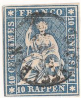 SBK 23B4 (23G) mit Vollstempel Rheinfelden