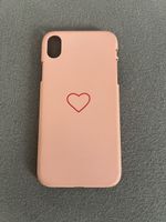 iPhone XR Hülle Rosa Herzchen Handyhülle ❤️
