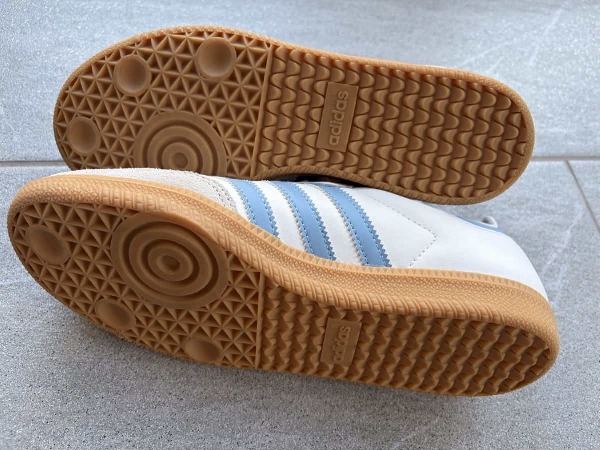 Herrenschuhe: Adidas Sneaker weiss blau SAMBA – Neu (gemäss Beschreibung) aus Eglisau von pebblebeach 3
