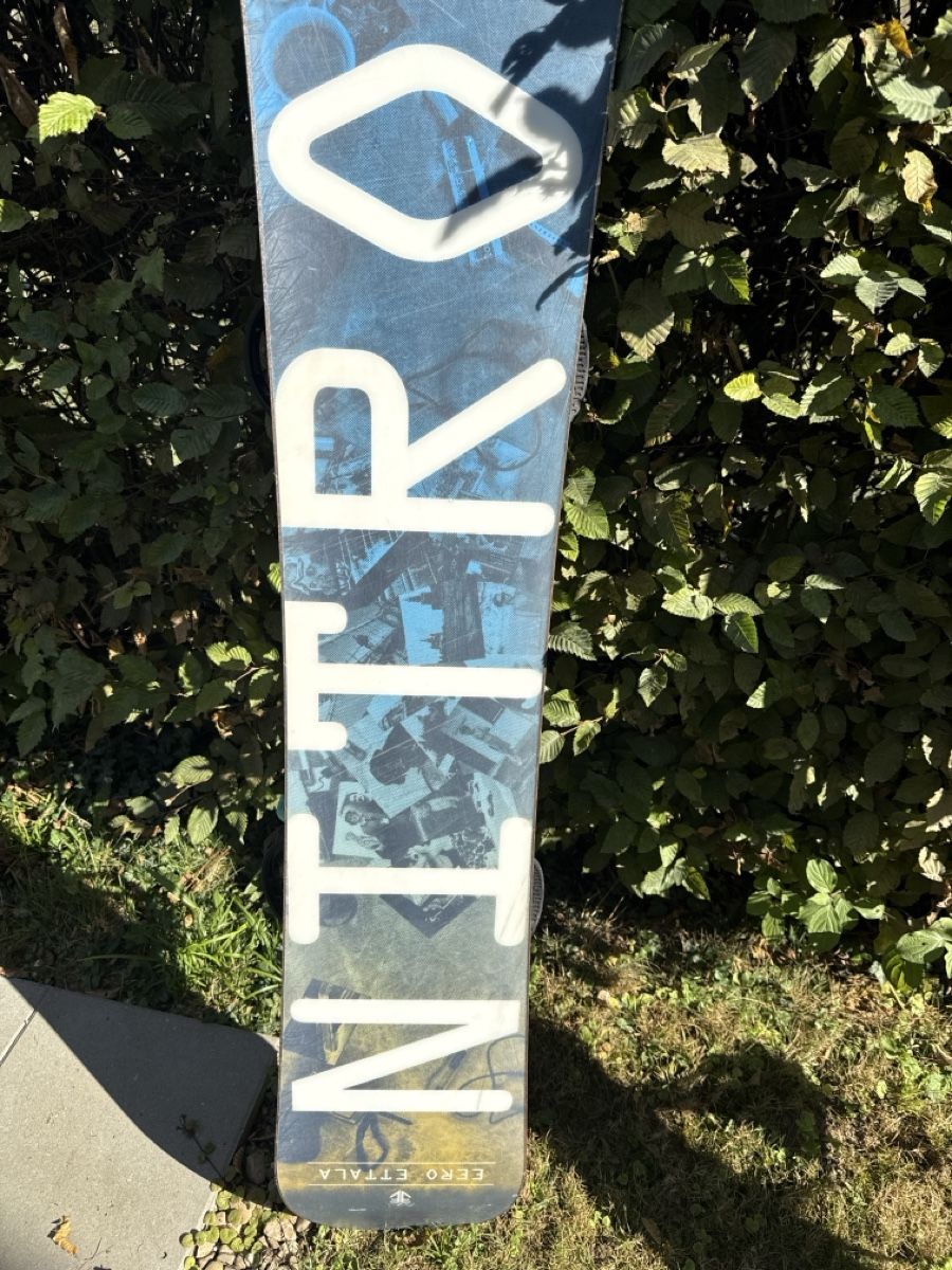 Board: Snowboard Nitro mit Bindung Farbe Türkis gebraucht – Usato da Wettingen venduto da ste_zvg9 4