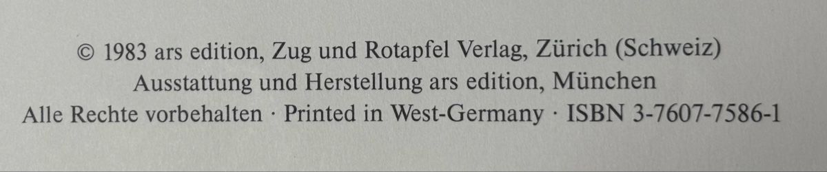 Bücher: Buch Ein Wintermärchen von Ernst Kreidolf 1983 – Gebraucht aus Affoltern am Albis von mwittenwiller 2