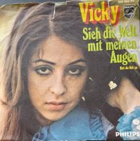 Vinyl Single Vicky Leandros - sieh die Welt mit meinen Augen