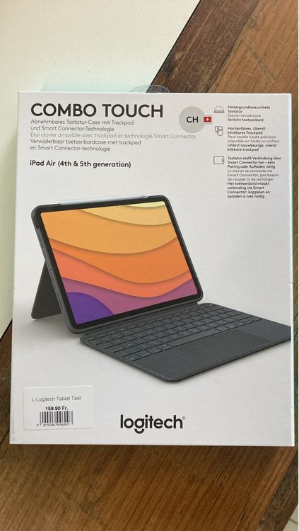 Logitech Combo Touch iPad Air 4/5 neuf garanti migros | Kaufen auf Ricardo