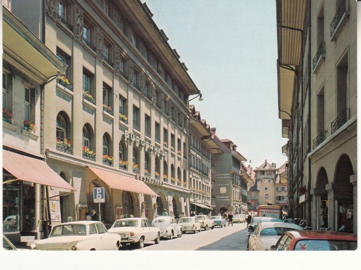 Ansichtskarten: Bern Bürgerhaus ca. 1970 – Gebraucht aus Bürglen TG von StampGraf