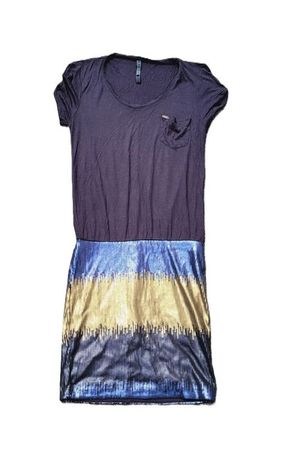 Cocktail Kleid mit Pailletten von GUESS Gr. S (M)