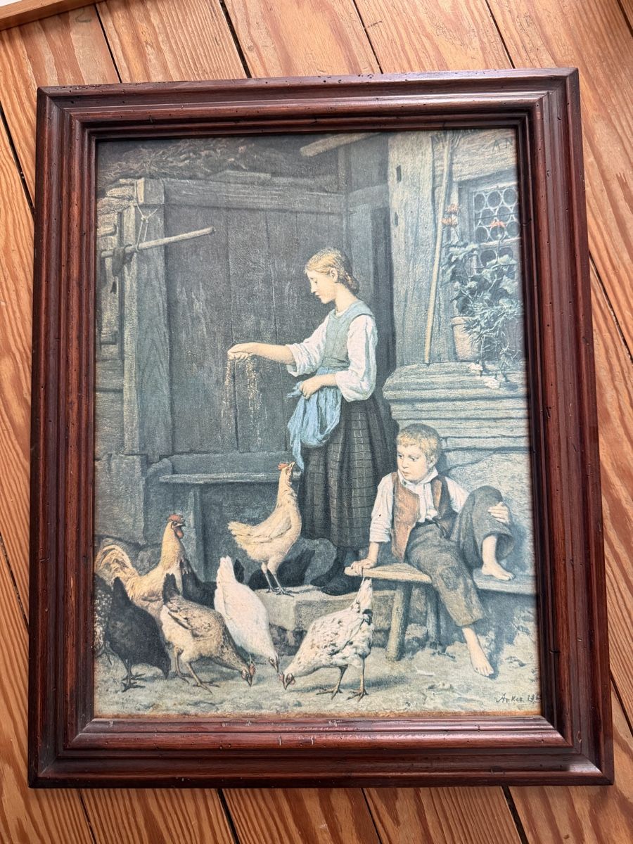 Gemälde: Tableau Albert Anker – Gebraucht aus Corcelles-Payerne von leo_fk68