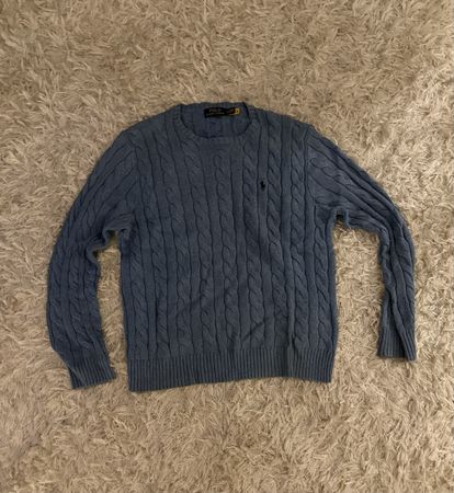 Ralph Lauren Knit Hellblau, Grösse M