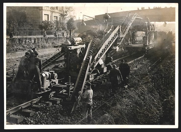 Fotografie & Manifesti: Fotografie deutsche Bundesbahn, Bettungs – Usato da Berlin venduto da bartko-reher