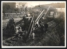 Fotografie deutsche Bundesbahn, Bettungs