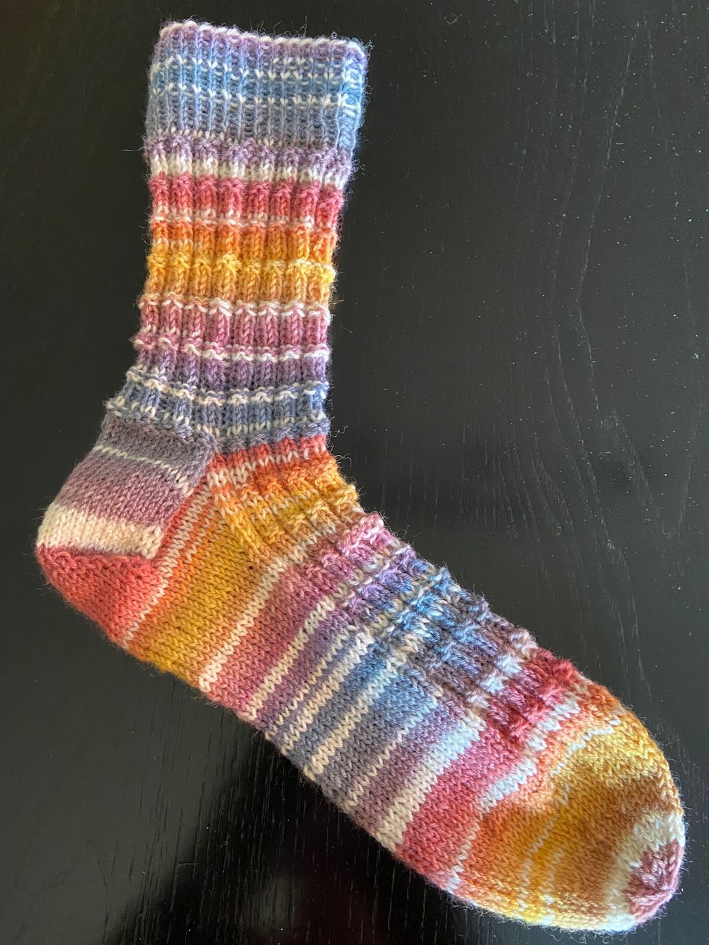 Calze: Socken handgestrickt Gr. 38/39 – Nuovo e nell'imballaggio originale da Grosshöchstetten venduto da Maschenshop 1
