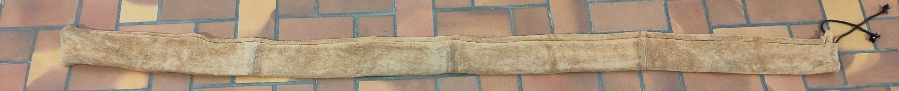 Tiro con l'arco: Langbogenhülle Wildleder hellbraun – Usato da Meilen venduto da Glaussonauten 1