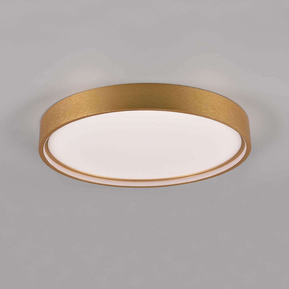 Lampadari & plafoniere: LED Deckenleuchte, Messing, 45 cm Ø – Nuovo (secondo la descrizione) da Kreuzlingen venduto da Smart-Light 4