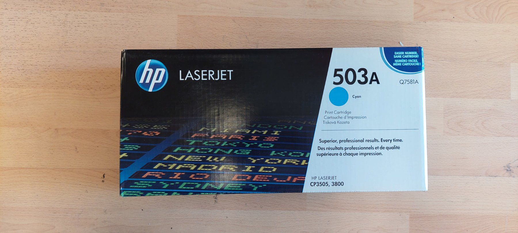 Hewlett Packard Cartucce per stampanti & toner: Original HP Toner-Modul Q7581A  -  503A Cyan – Nuovo e nell'imballaggio originale da Ipsach venduto da Kok5