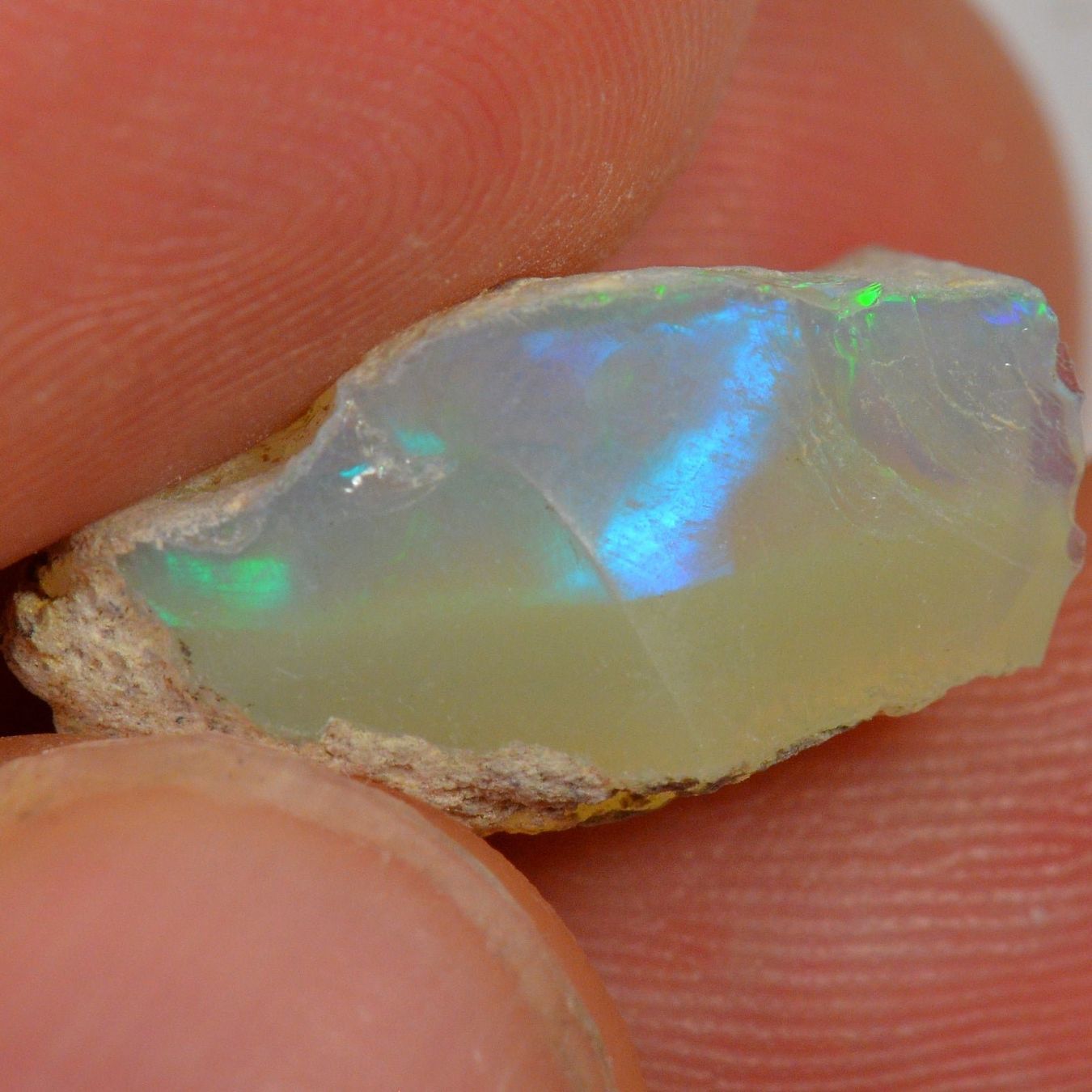 Edelsteine: 8.4 Karat - Roher Äthiopischer Welo Opal – Neu (gemäss Beschreibung) aus Rüti ZH von DeinOpal