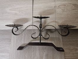 Chandelier fer forgé 3 bougies style ancien bon état