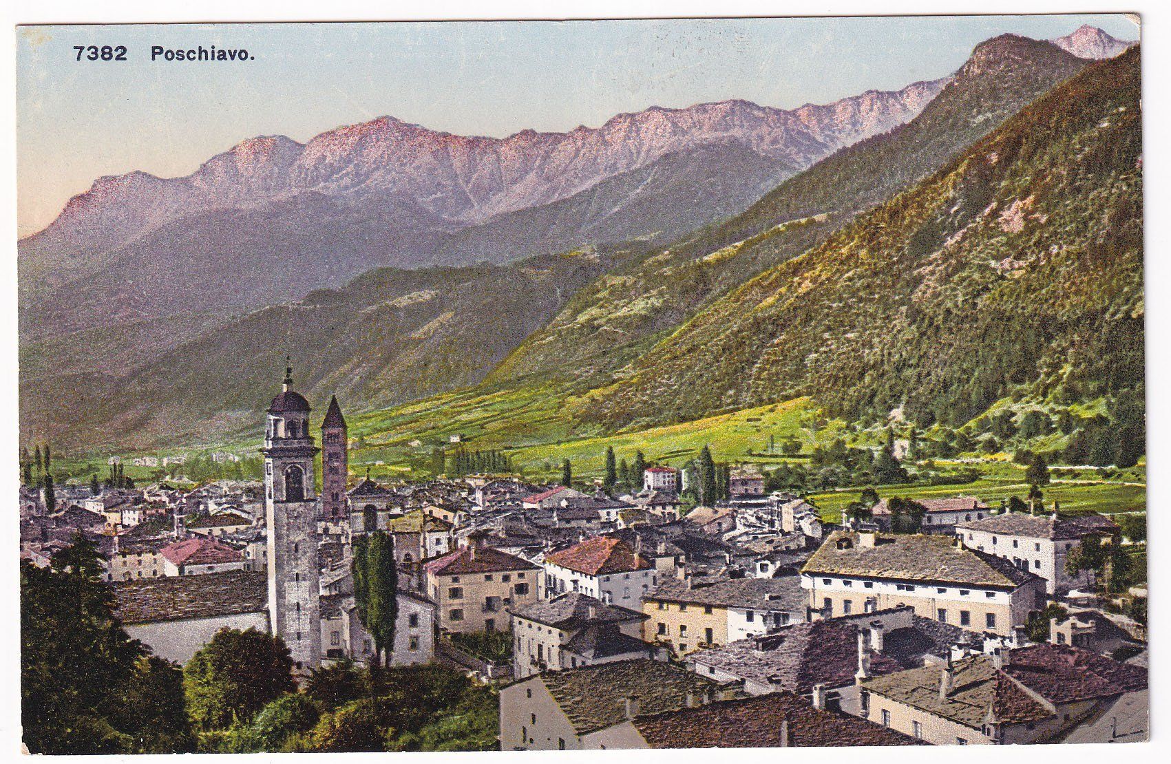 Cartoline postali: Poschiavo N°7382 – Usato da Cormoret venduto da Pascalll2001