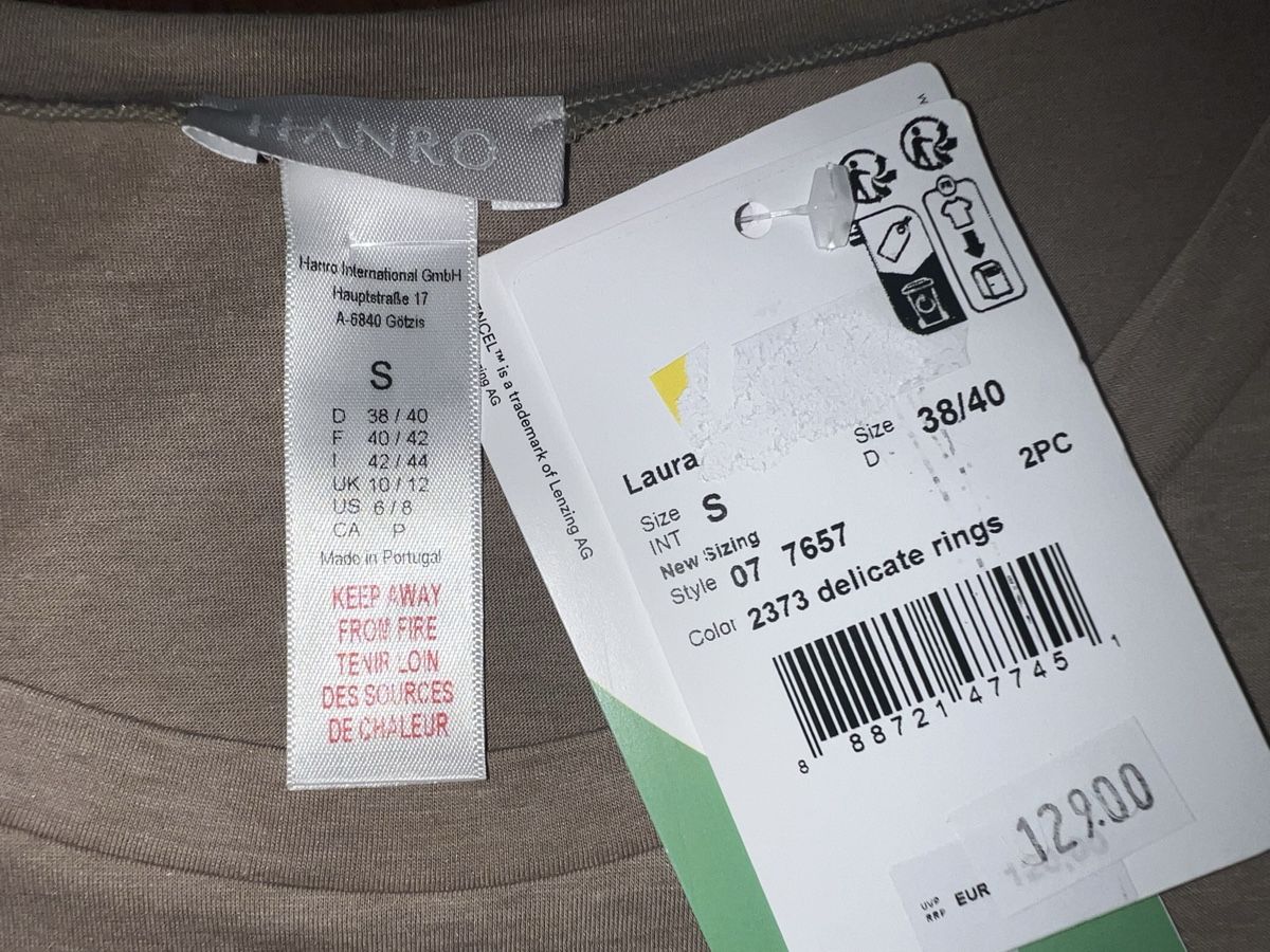 Hanro Negligees & Pyjamas: Sommer Pyjama HANRO S neu – Neu (gemäss Beschreibung) aus Dornach von samuti 2