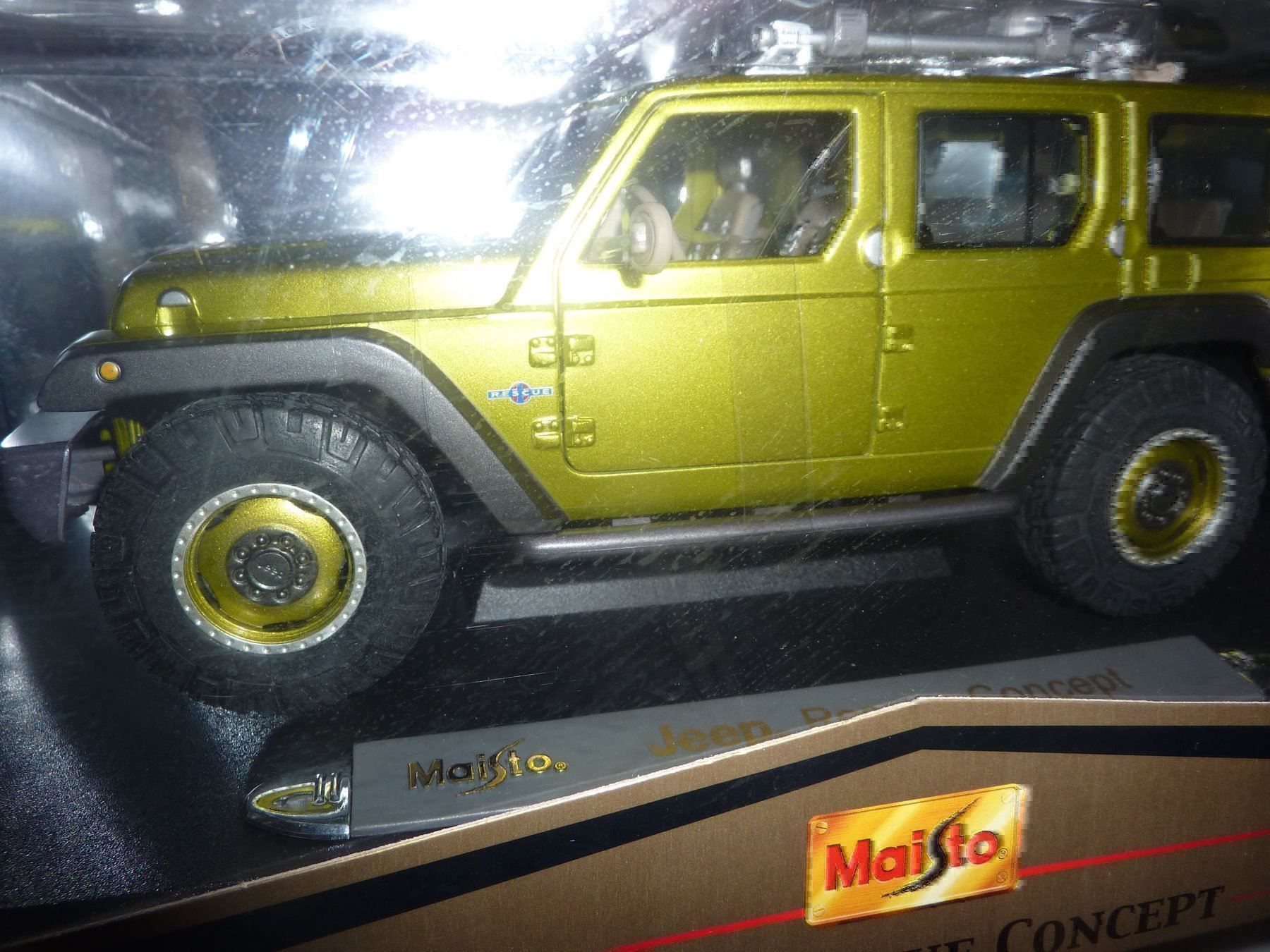 Jeep Modellini d'auto: JEEP RESCUE CONCEPT – Nuovo e nell'imballaggio originale da Balsthal venduto da bouteliee