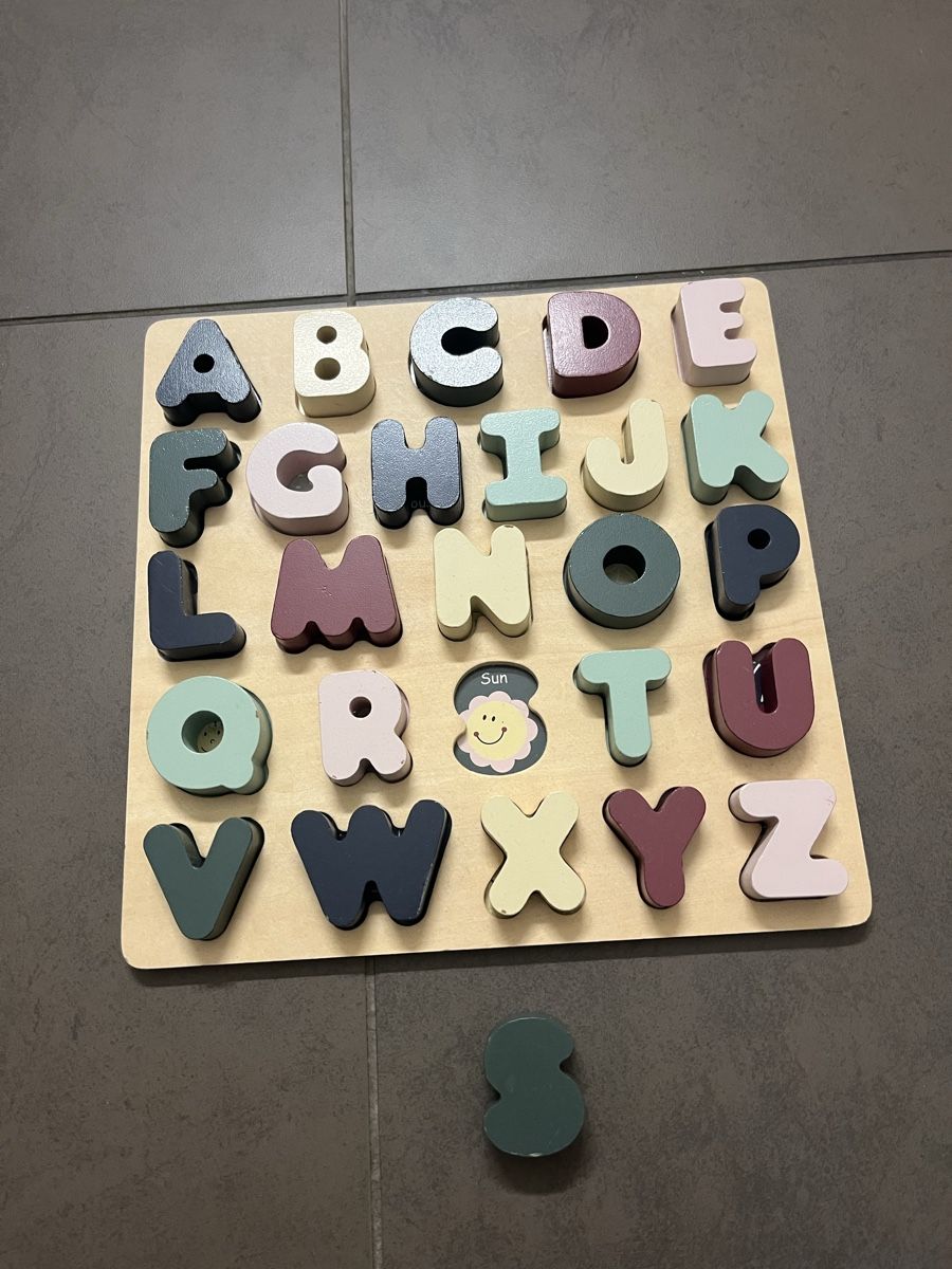 Puzzle: Alphabet Buchstsben Holzpuzzle – Usato da Zürich venduto da Gabi_78 1