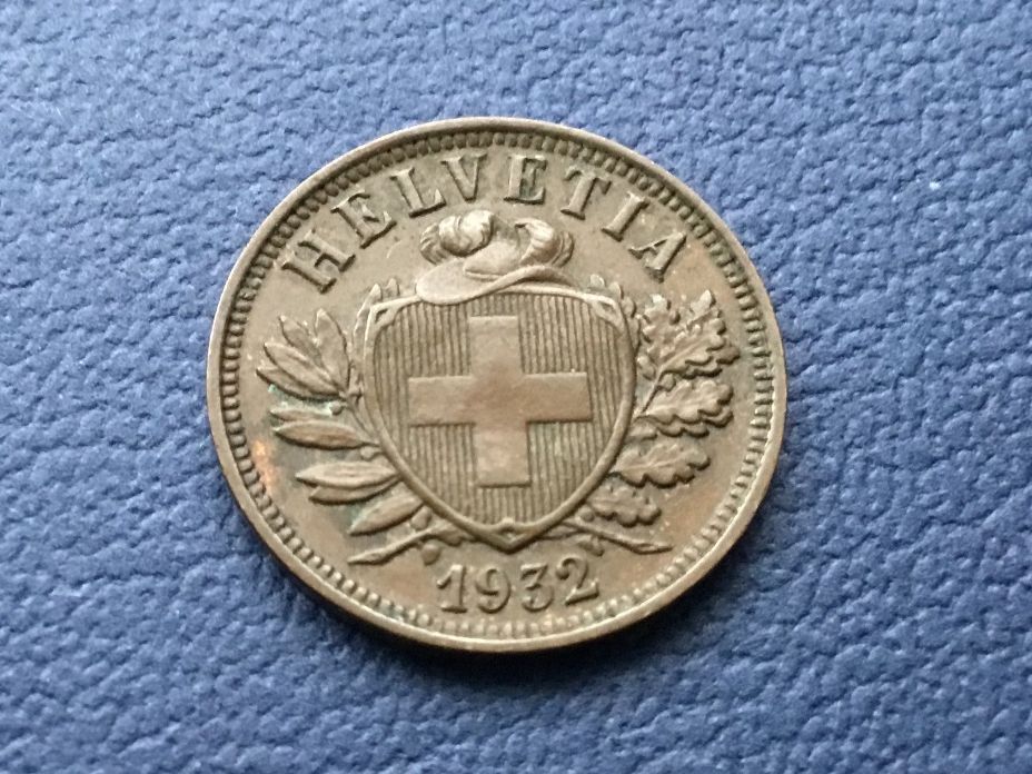 Tutti le monete: 2 Rappen 1932  VZ ++ – Nuovo (secondo la descrizione) da St. Margrethen SG venduto da alfapeugeot10 2