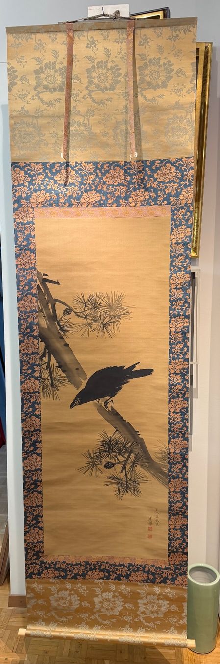 Foto & Immagini: Rollbild Japan Kakejiku „Karasu" – Usato da Bern venduto da mbtiti 1