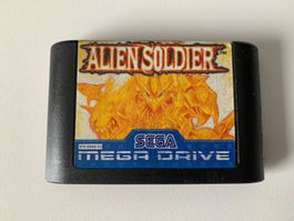 Alien Soldier Sega Megadrive Spiel Sehr Selten