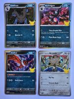 Pokémon 30th Celebration – Karten 098–101/128 Set EN 🇬🇧