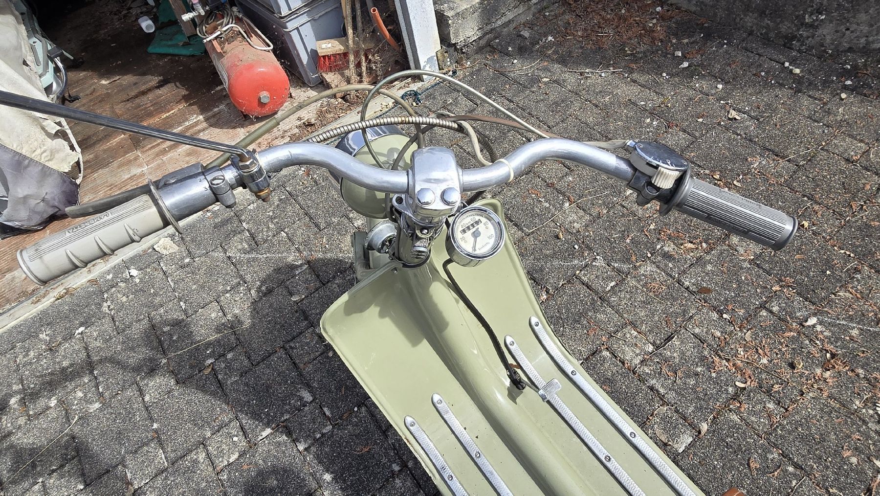 Scooter: Lambretta D 125 mit spez lenkschloss – Usato da Niederwangen BE venduto da Zimmo72 6