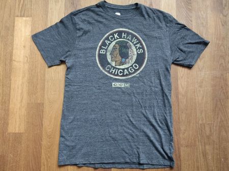 Chicago Blackhawks T-Shirt CCM Grösse S Grau