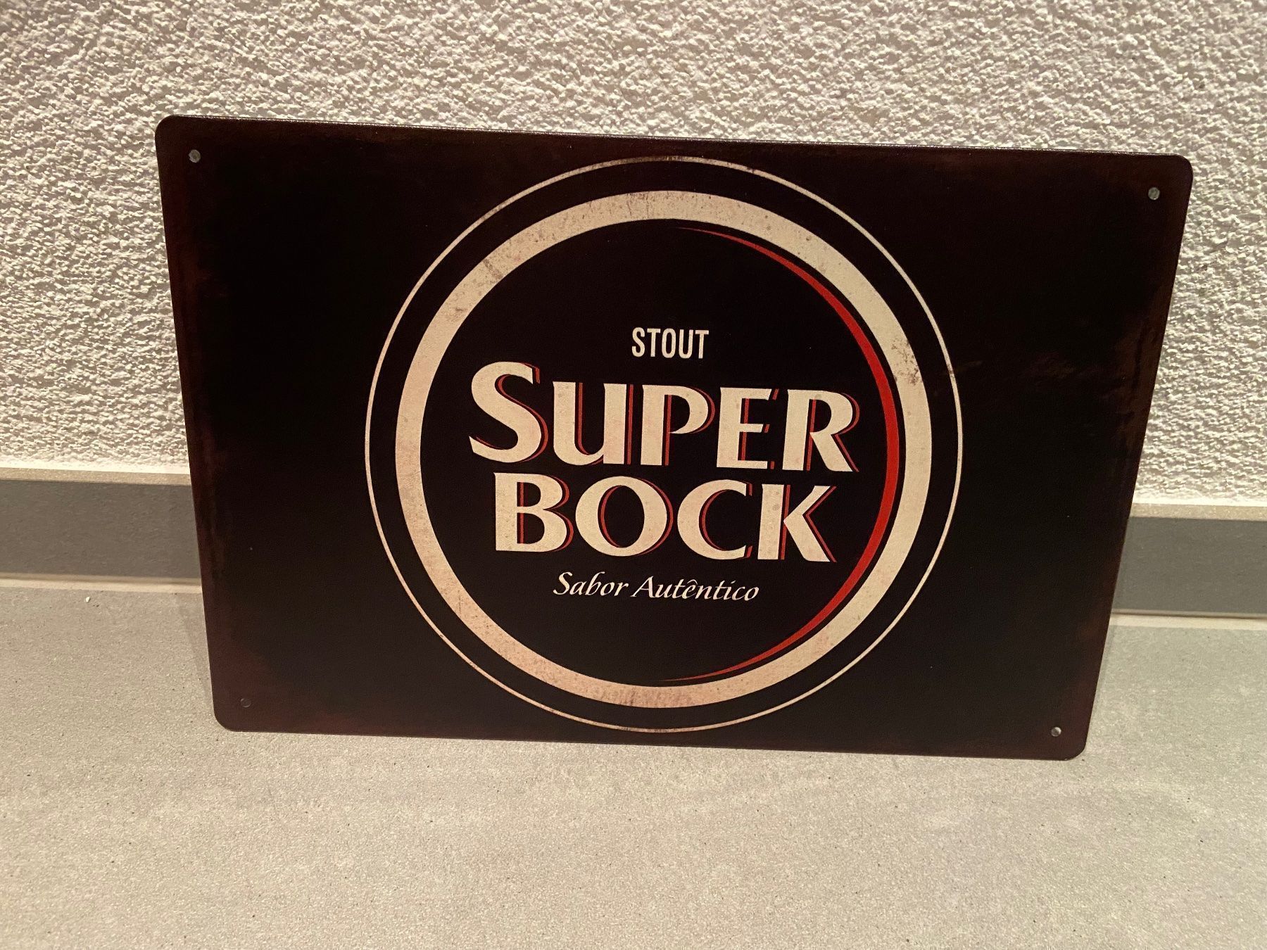 Insegne: SUPER BOCK BEER SCHILD METALL  / NEU /Der Renner!! – Nuovo e nell'imballaggio originale da Seon venduto da Aaargauer01 2
