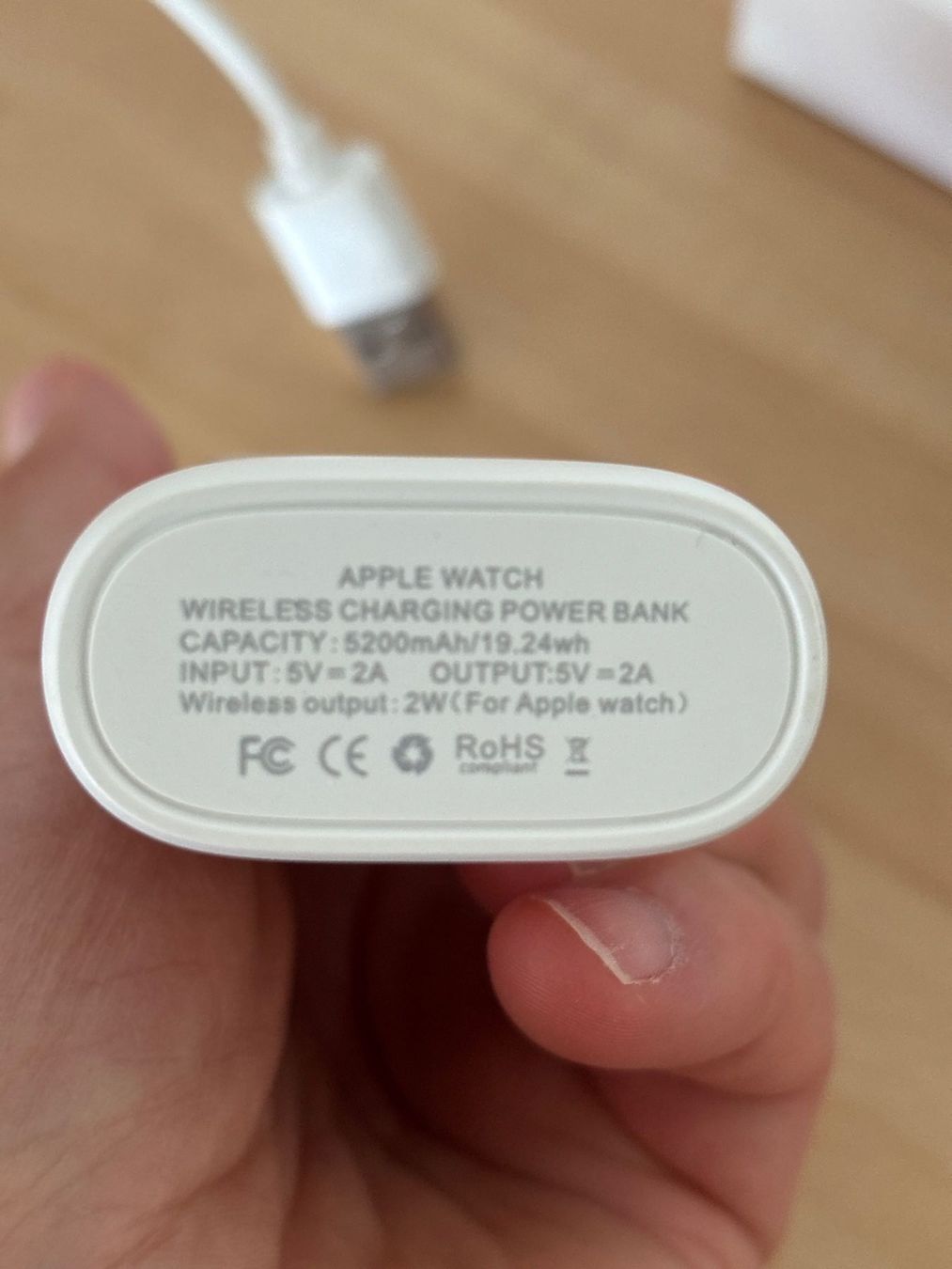 Apple Accessori per Smartwatch: Apple Watch Wireless Charging Power Bank 2W – Usato da Wetzikon ZH venduto da CZ. 8