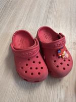 Crocs Kinder Clogs pink Grösse C6 guter Zustand