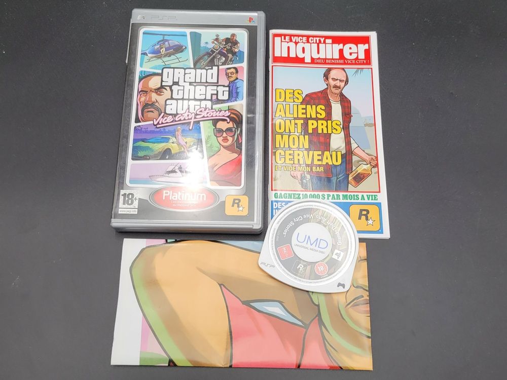 GRAND THEFT AUTO: Vice City Stories (Sony PSP, 2006) *LIRE*!!! EUR 21