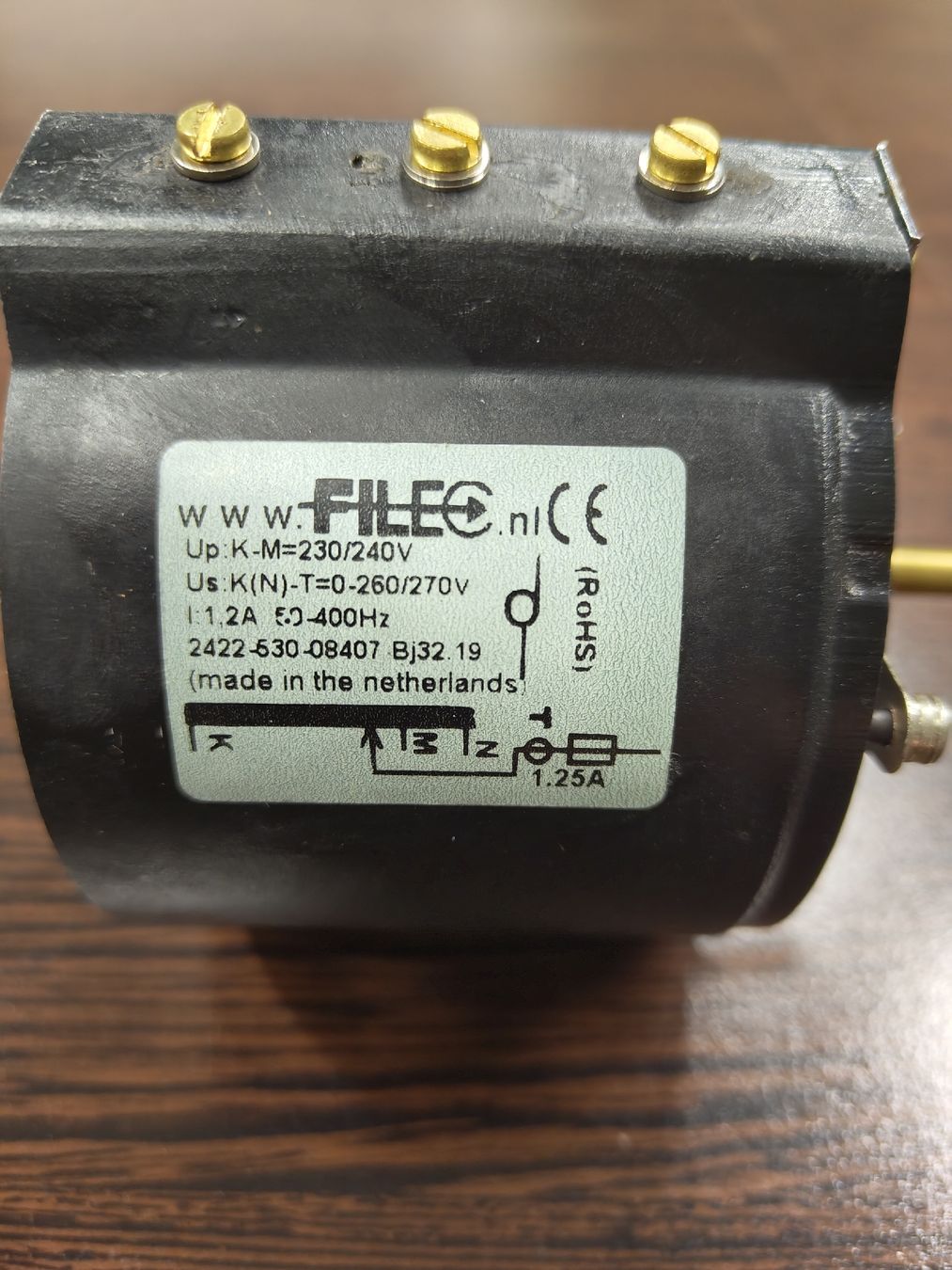 Alimentazione elettrica: FILEC Transformator Variac BJ32 19 1 Phase – Nuovo (secondo la descrizione) da Emmenbrücke venduto da BlSi 3