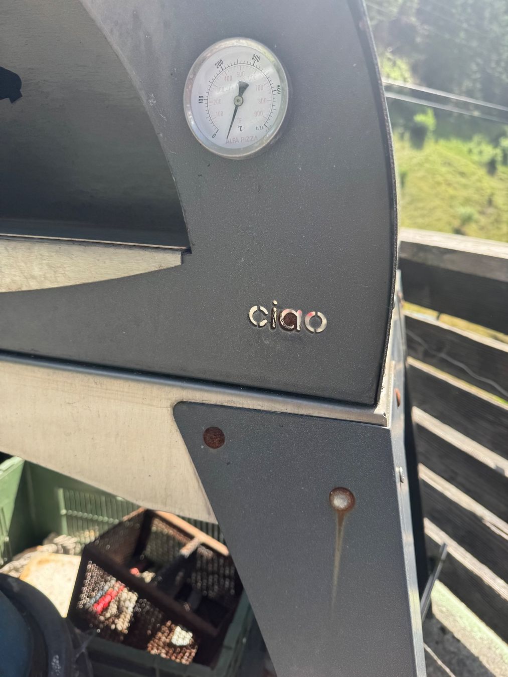 Alfa Forni per pizza: Pizzaofen Alfa Ciao Holzofen – Usato da Burglauenen venduto da bcsonia 2