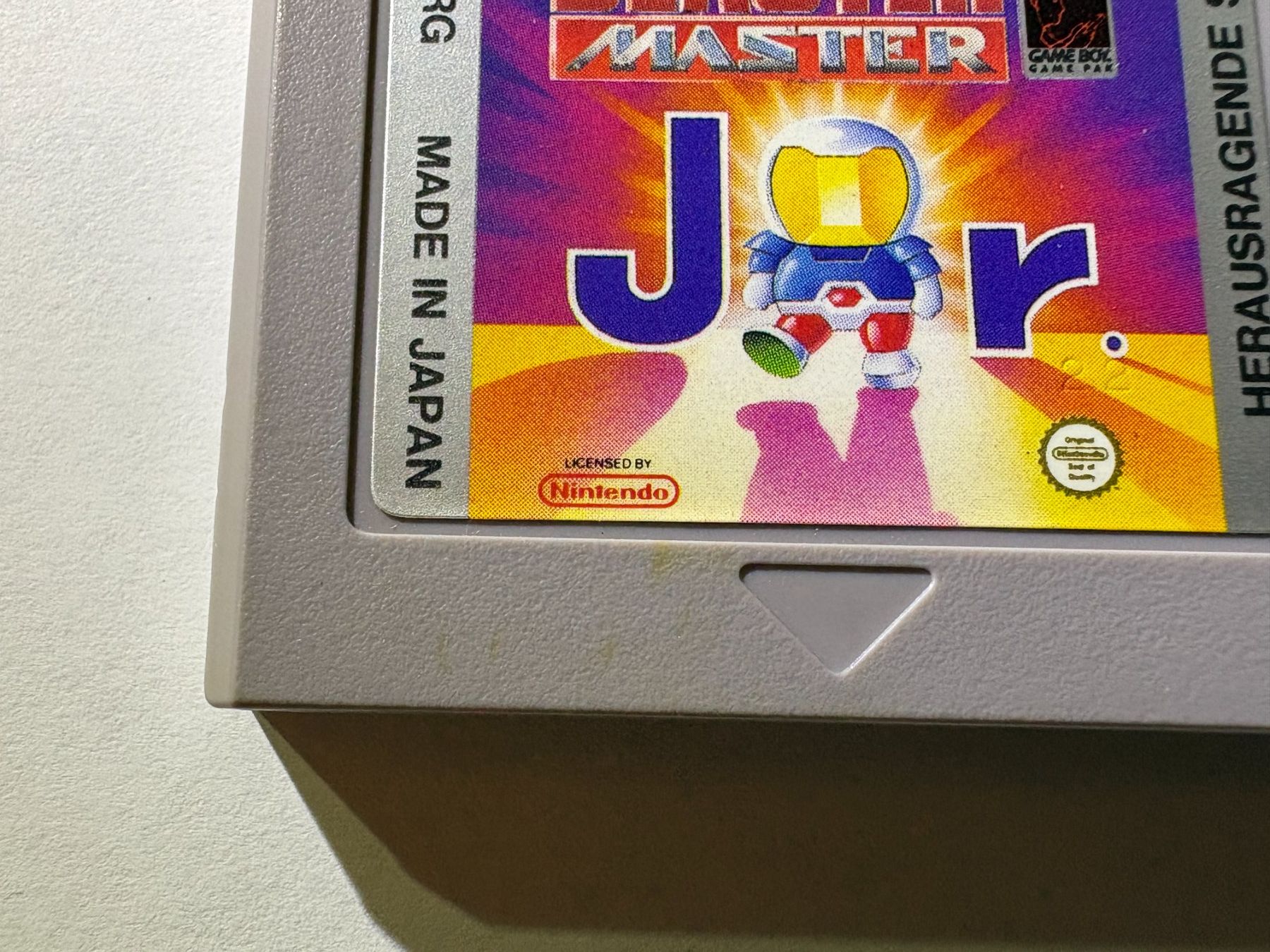 Nintendo Spiele: Blaster Master Jr. - Nintendo Game Boy - FRG Modul – Gebraucht aus Zürich von VintagePalace 1