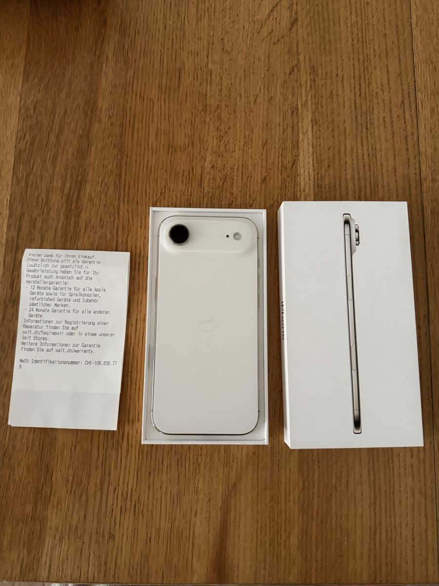 Apple Portables: APPLE iPhone Air 256 GB Light Gold  – Neuf (Voir description) à Teufen AR par pecman1 2