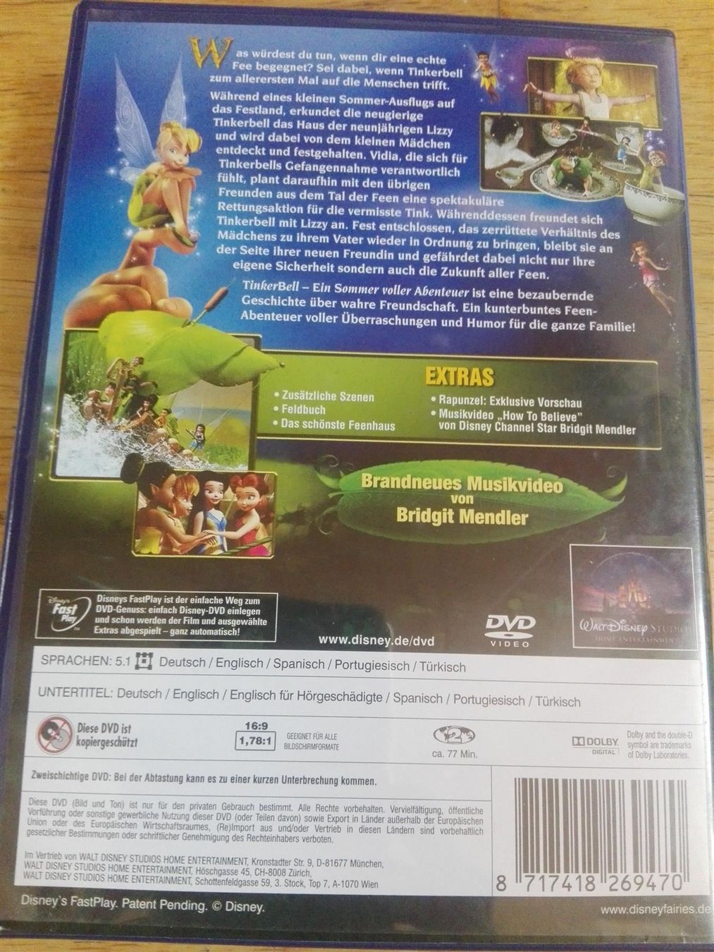 Tutti i DVDs: TinkerBell  (Feen-Trilogie) – Usato da St.Gallen venduto da elk2023 5