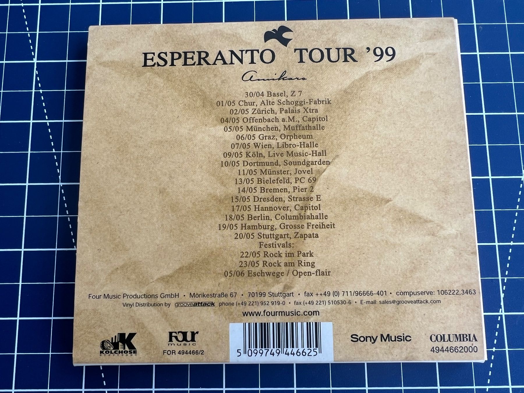 CD: Freundeskreis – Esperanto – Usato da st.gallen venduto da sophiephie 2