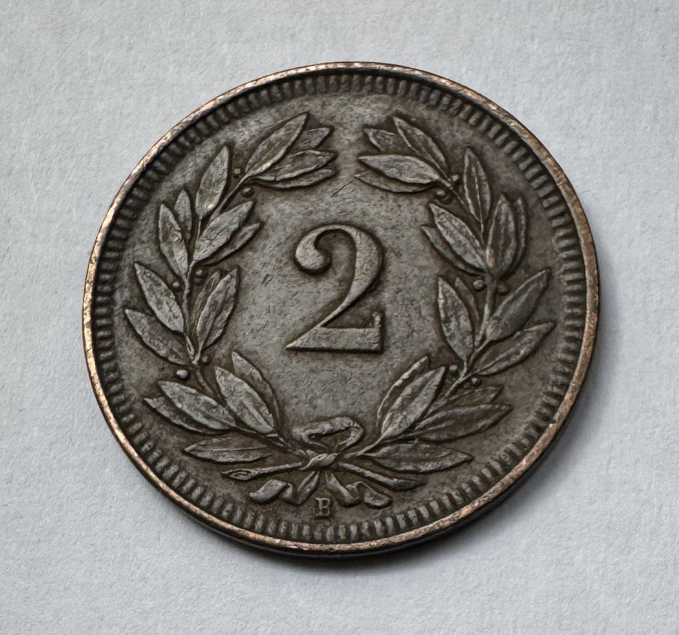 Tutti le monete: 1903 2 Rappen vz+ – Usato da Kirchberg SG venduto da Zenhad69 1