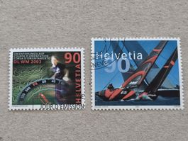 Schweiz 2003 – Sondermarken – ZNr 1083–1084 – Ersttagsstempe
