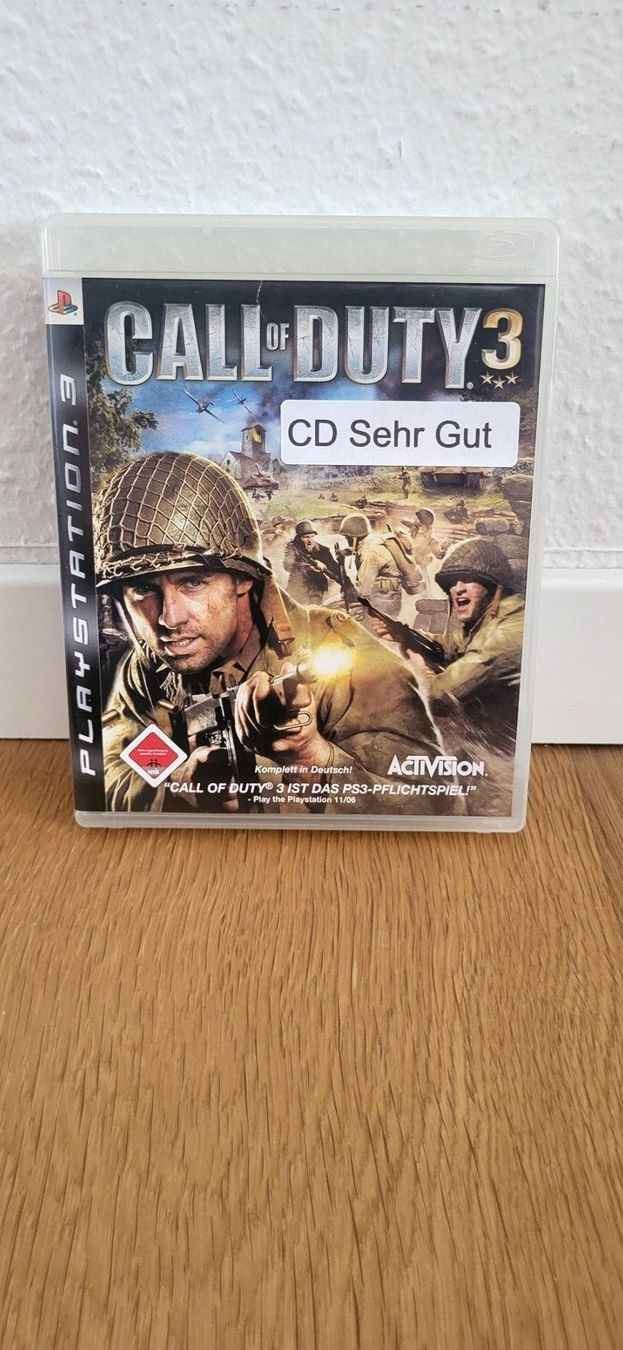 Sony Spiele: PS3 - Call of Duty 3 – Gebraucht aus Münsingen von Heroism2010