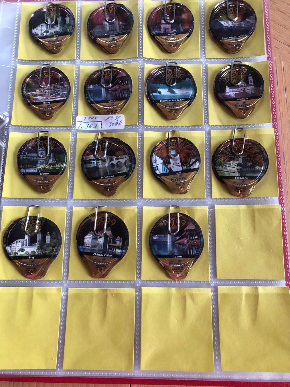 Kaffeerahmdeckel: Kafeerahmdeckeli von 1993-1999 – Gebraucht aus Schübelbach von Dolly990_2 9