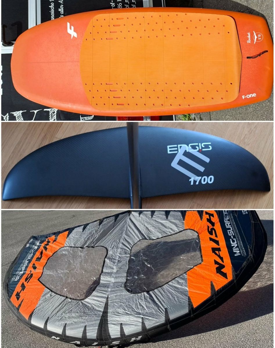 Naish Tavole da surf e di nuoto: Wingfoilset komplett – Usato da Fällanden venduto da Mistral018