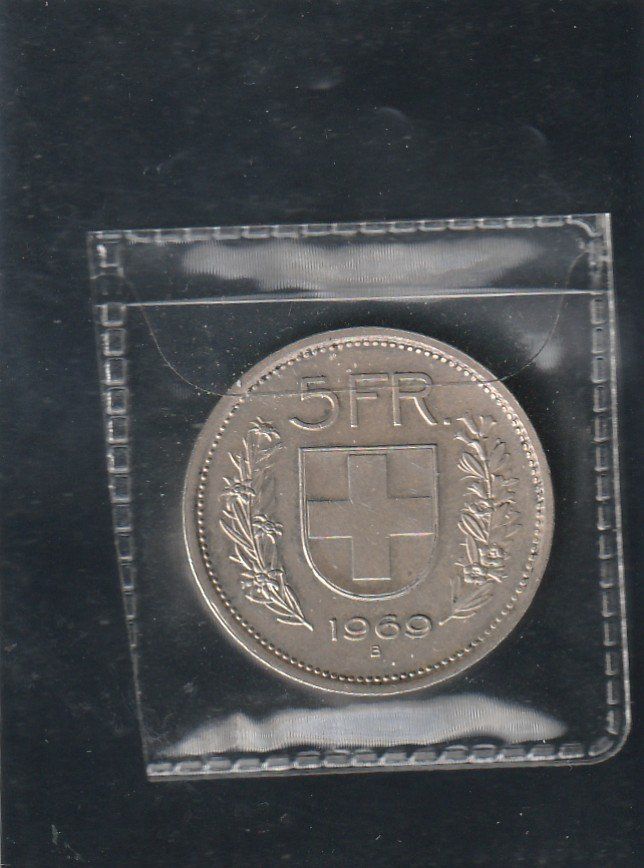 Toutes les monnaies: 5 Franken 1969 – D'occasion à Rorschacherberg par fratovi2