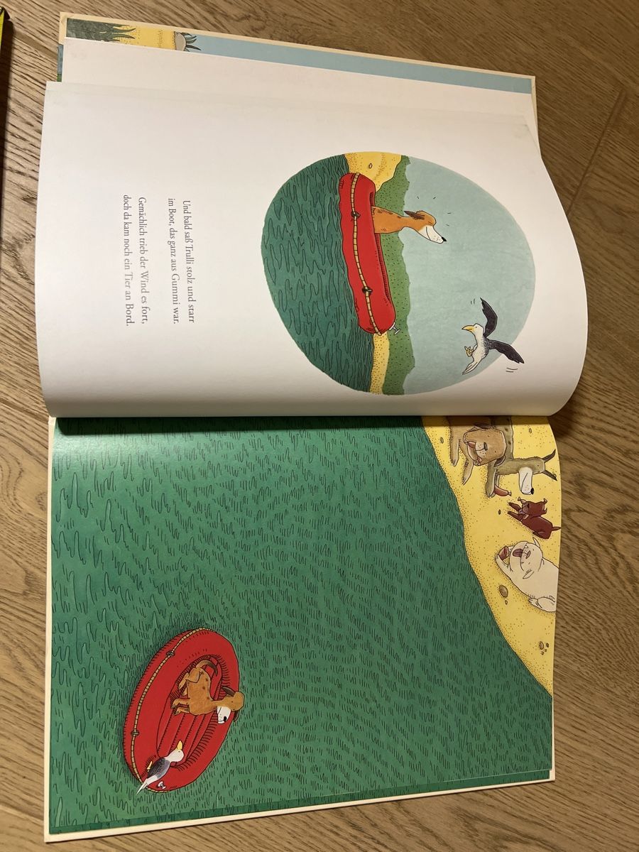 Libri: Bilderbuch "Die Reise nach Amerika" Kinder – Usato da Oensingen venduto da katepe 3