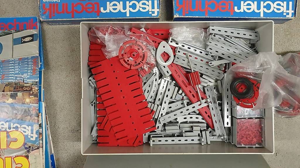 Fischer Giocattoli: Fischertechnik Set, mit 2 zusätzlichen Baukasten – Usato da Zürich venduto da Drummer61 2