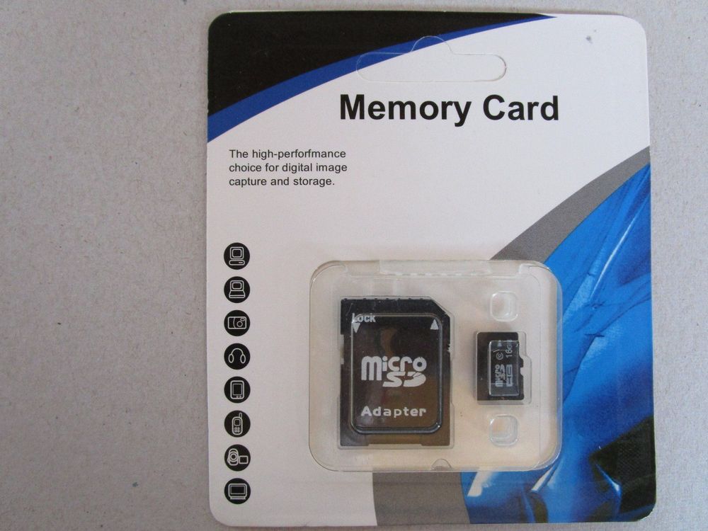 Memory Card 16 GB inkl. Adapter | Kaufen auf Ricardo